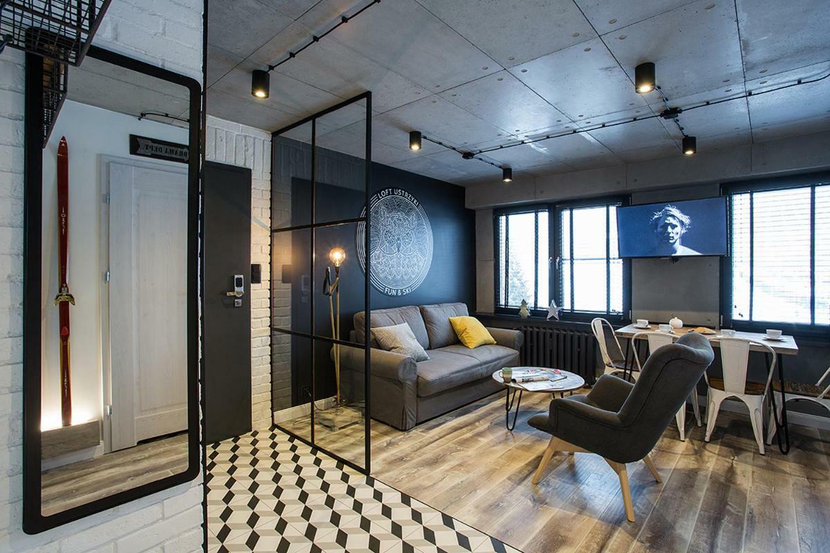 Ferienwohnung Loft Ustrzyki Ustrzyki Dolne Exterior foto